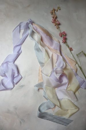 PASTEL SILK BOUQUET DRAPE