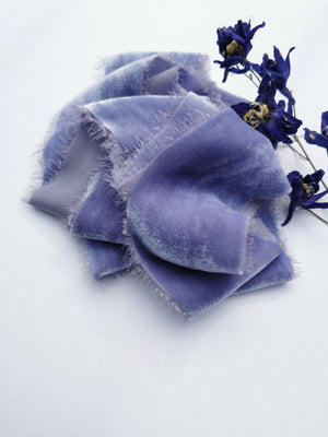 LAVENDER SILK VELVET RIBBON